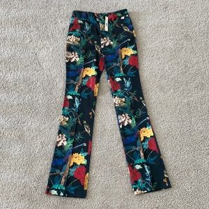 Alice + Olivia Floral Pants